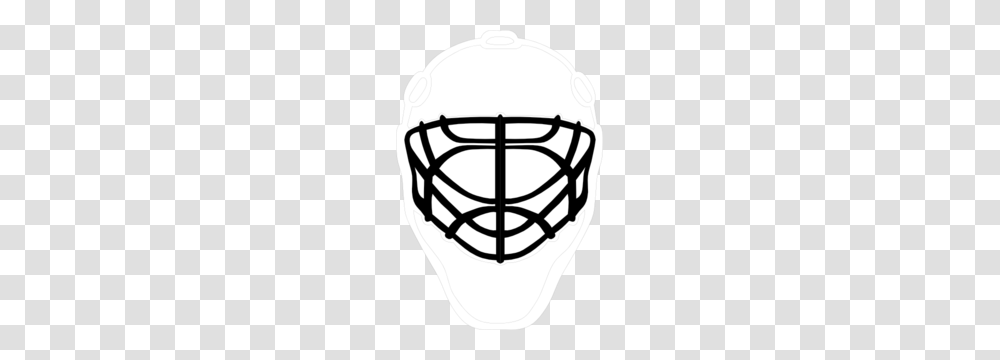 Black Goalie Mask Clip Art, Helmet, Apparel, Soccer Ball Transparent Png