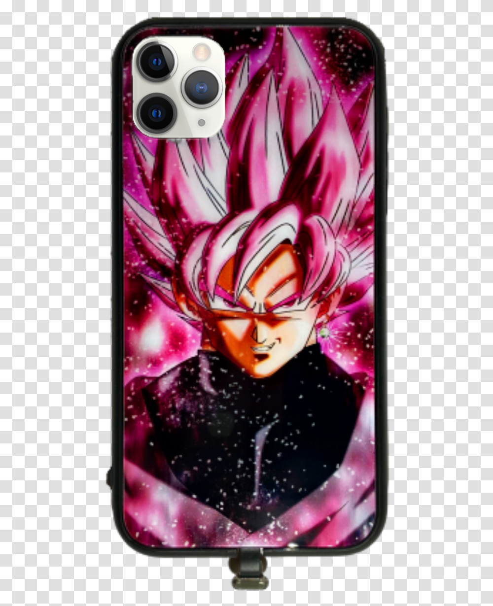 Black Goku Led Iphone Case - Glowcasestore Dragon Ball, Electronics, Mobile Phone, Cell Phone, Manga Transparent Png