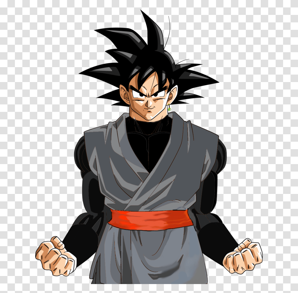 Black Goku Ready To Fight Clip Arts Black Goku, Person, Human, Apparel Transparent Png