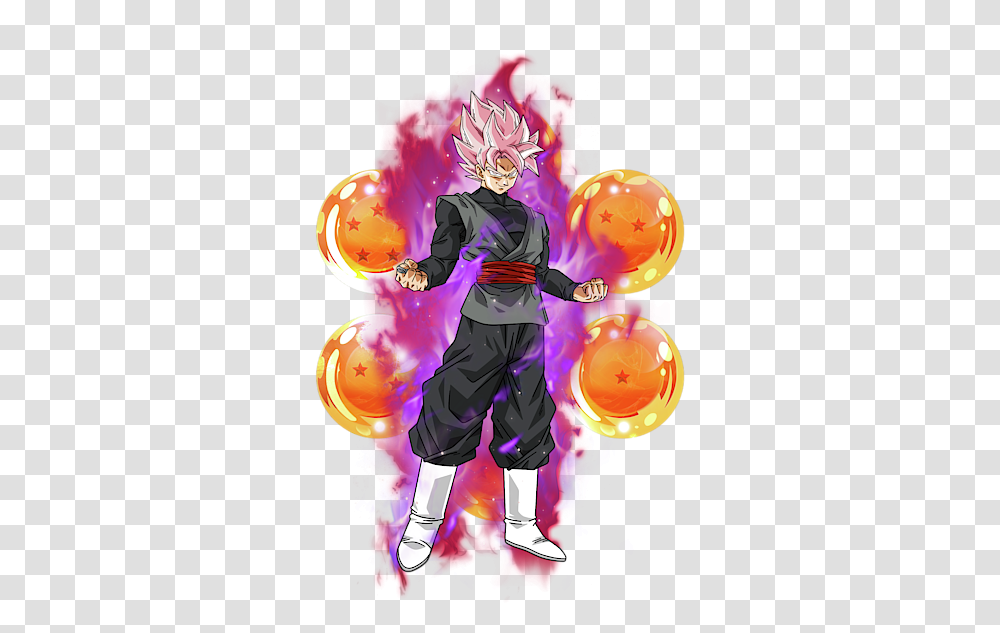 Black Goku Super Saiyan Rose T Shirt Goku Black Super Saiyajin Rose, Person, Human, Graphics, Art Transparent Png