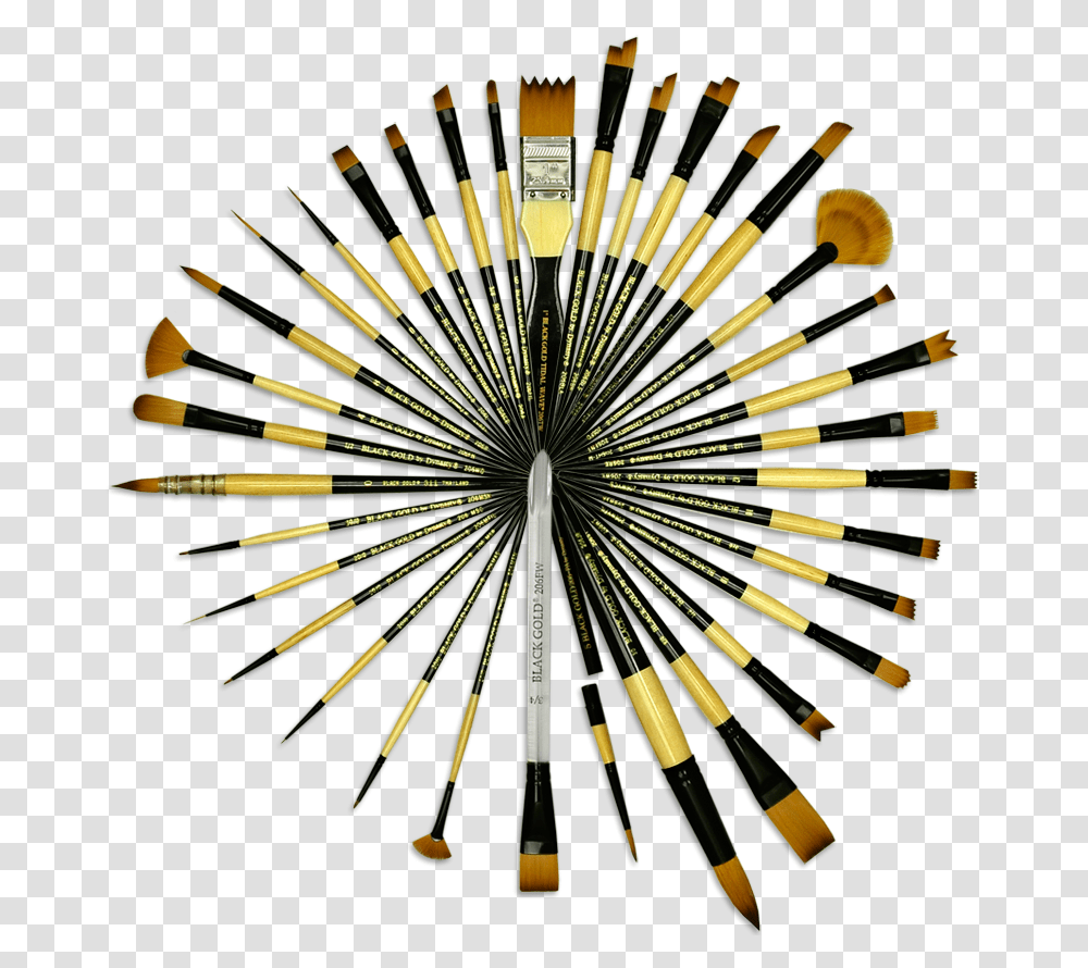 Black Gold Dynasty Brush, Tool, Plant, Machine, Ferris Wheel Transparent Png
