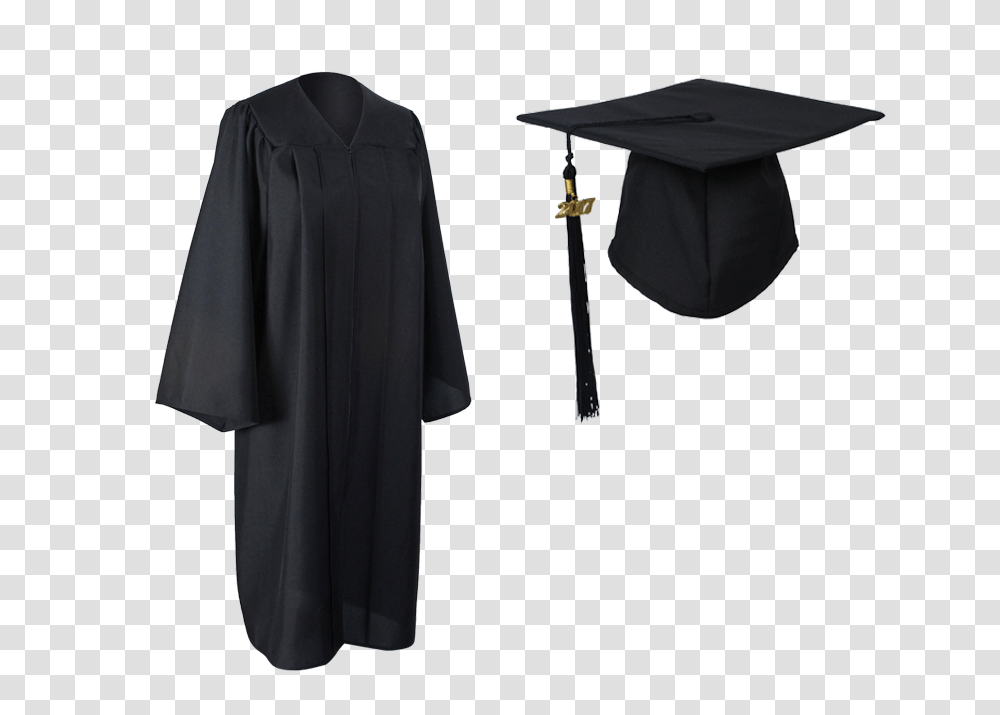 Black Graduation Cap And Gown Academic Dress, Overcoat, Apparel Transparent Png