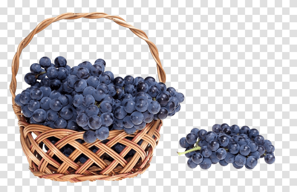 Black Grapes Basket Clipart, Plant, Fruit, Food, Bracelet Transparent Png