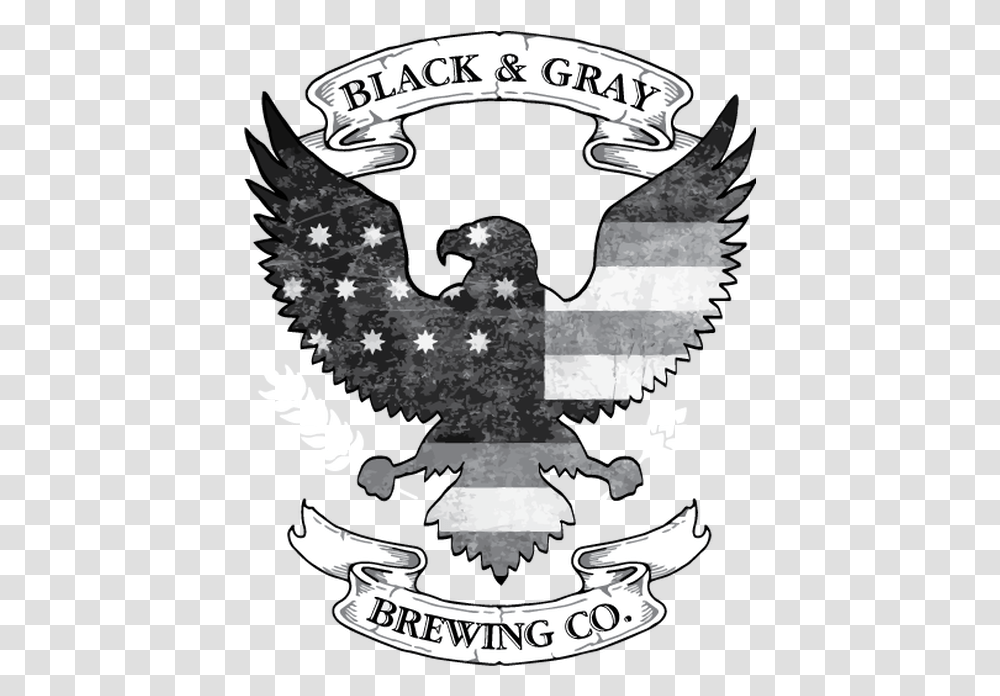 Black Gray Brewing Co Black And Gray Brewing, Poster, Advertisement, Symbol, Emblem Transparent Png