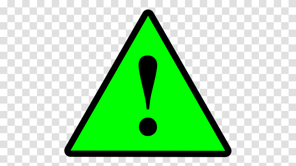 Black Green Black Warning 1 Svg Clip Arts Green Warning Icon, Triangle Transparent Png