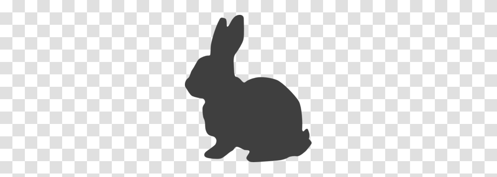 Black Grey Clipart, Mammal, Animal, Silhouette, Rabbit Transparent Png