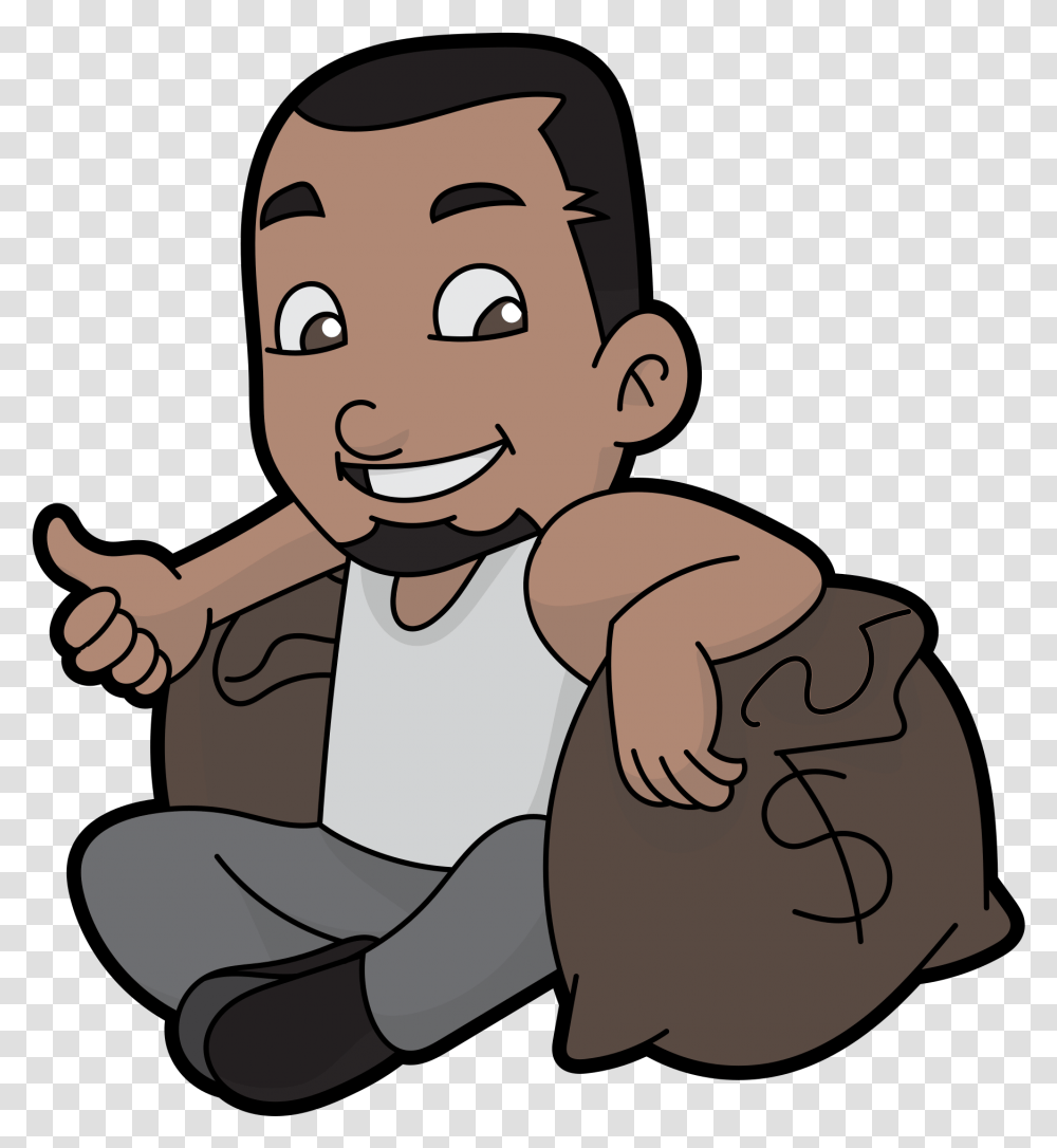 Black Guy Cartoon Black Guy, Face, Baby, Portrait, Photography Transparent Png