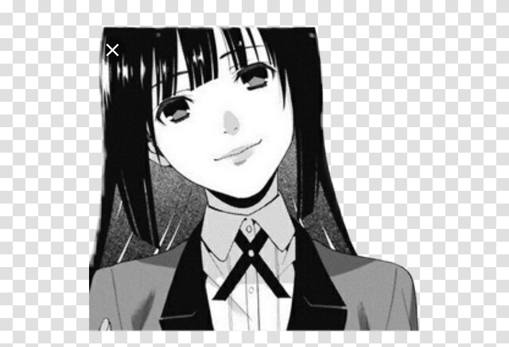 Black Hair Anime Girl Aesthetic Icon Novocomtop Aesthetic Manga, Comics, Book, Tie, Accessories Transparent Png