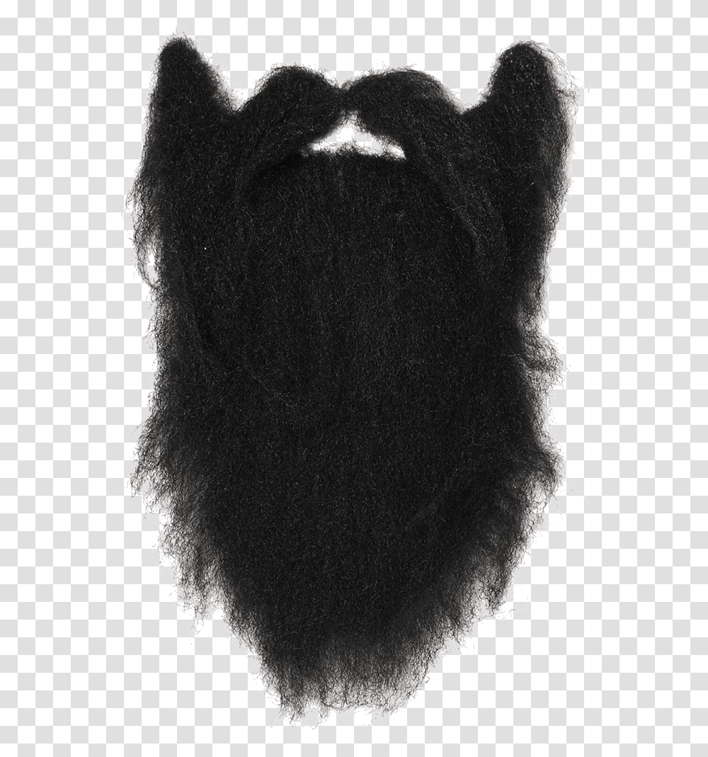 Black Hair Long Black Beard, Silhouette, Fur, Wildlife, Mammal Transparent Png