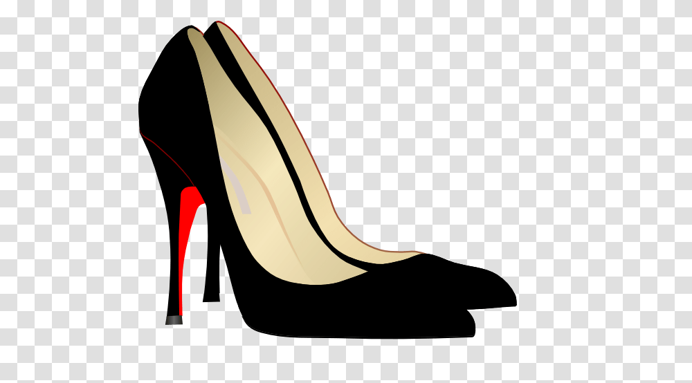 Black Hair White Bow Clip Art, Apparel, Shoe, Footwear Transparent Png