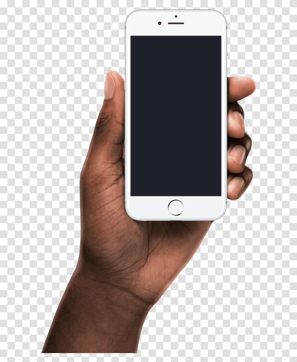 Black Hand Holding Iphone, Mobile Phone, Electronics, Cell Phone, Person Transparent Png