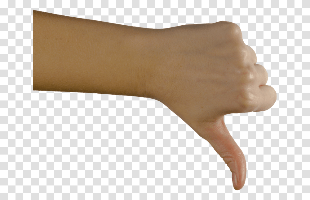 Black Hand Thumbs Down Wrist, Finger, Person, Human, Skin Transparent Png