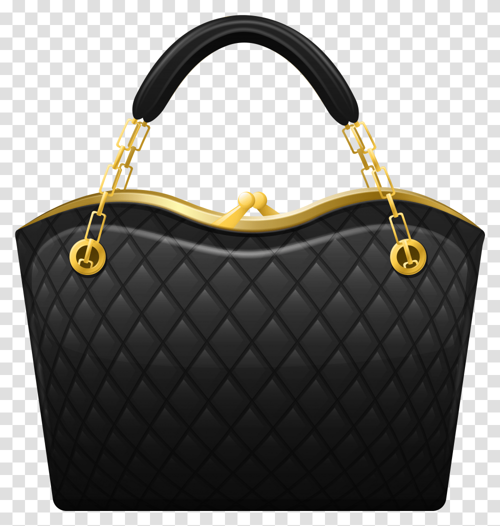 Black Handbag Clip Art, Accessories, Accessory, Purse, Tote Bag Transparent Png