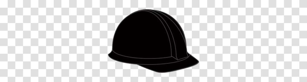 Black Hard Hat Clip Art, Apparel, Helmet, Hardhat Transparent Png