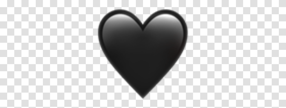 Black Heart Blackheart Black Heart Emoji Heartemoji Heart, Moon, Outer Space, Night, Astronomy Transparent Png