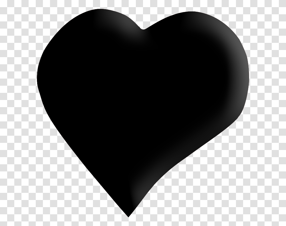 Black Heart Clipart Heart, Cushion, Pillow, Hand Transparent Png