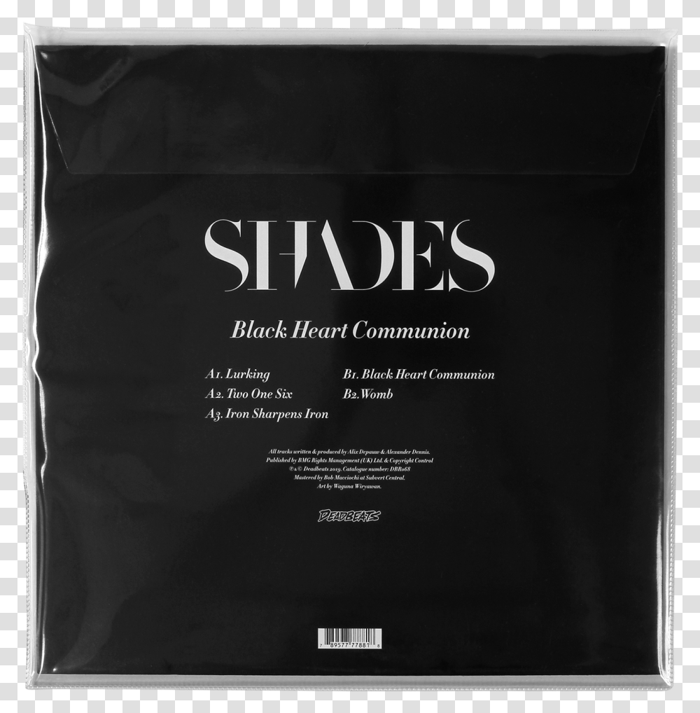 Black Heart Communion 180g Vinyl Sigma, Poster, Advertisement, Menu Transparent Png