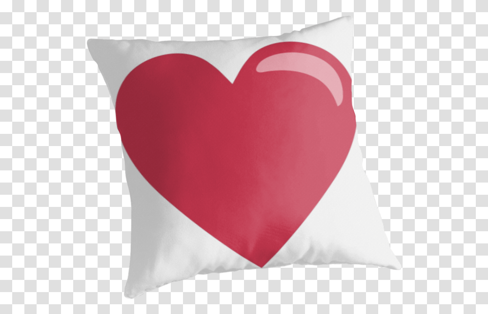 Black Heart Emojione Emoji Cushion, Pillow, Flag, Bull Transparent Png