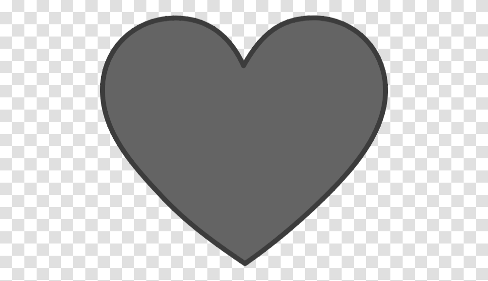 Black Heart Grey Background, Plectrum Transparent Png