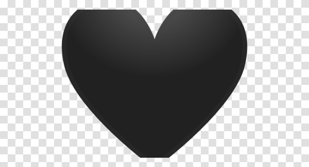 Black Heart Heart, Moon, Outer Space, Night, Astronomy Transparent Png