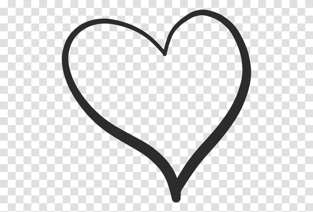 Black Heart Heart, Stencil Transparent Png