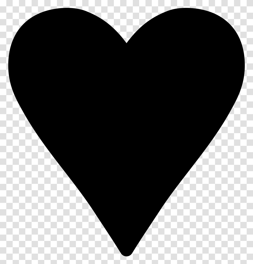 Black Heart Love Symbol Love Black, Rug, Pillow, Cushion Transparent Png