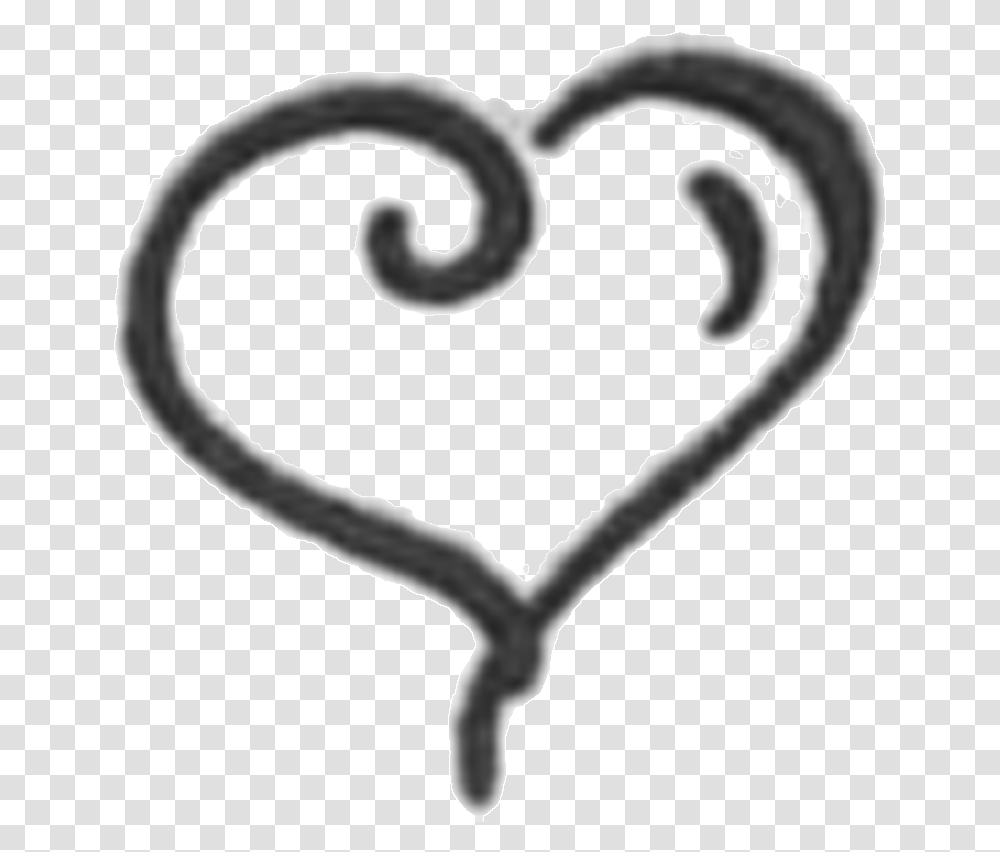 Black Heart Outline For Teen, Fungus, Drawing, Person, Alphabet Transparent Png