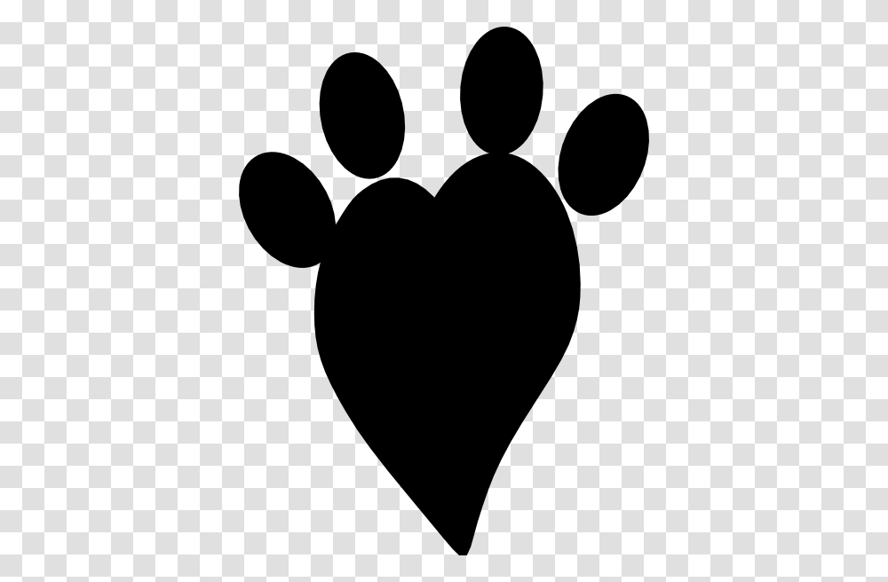 Black Heart Print Clip Art, Silhouette, Footprint, Stencil Transparent Png