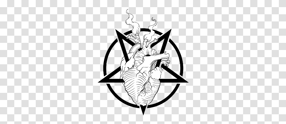 Black Hearts Dripping Pentagram, Person, Leisure Activities, Stencil, Armor Transparent Png