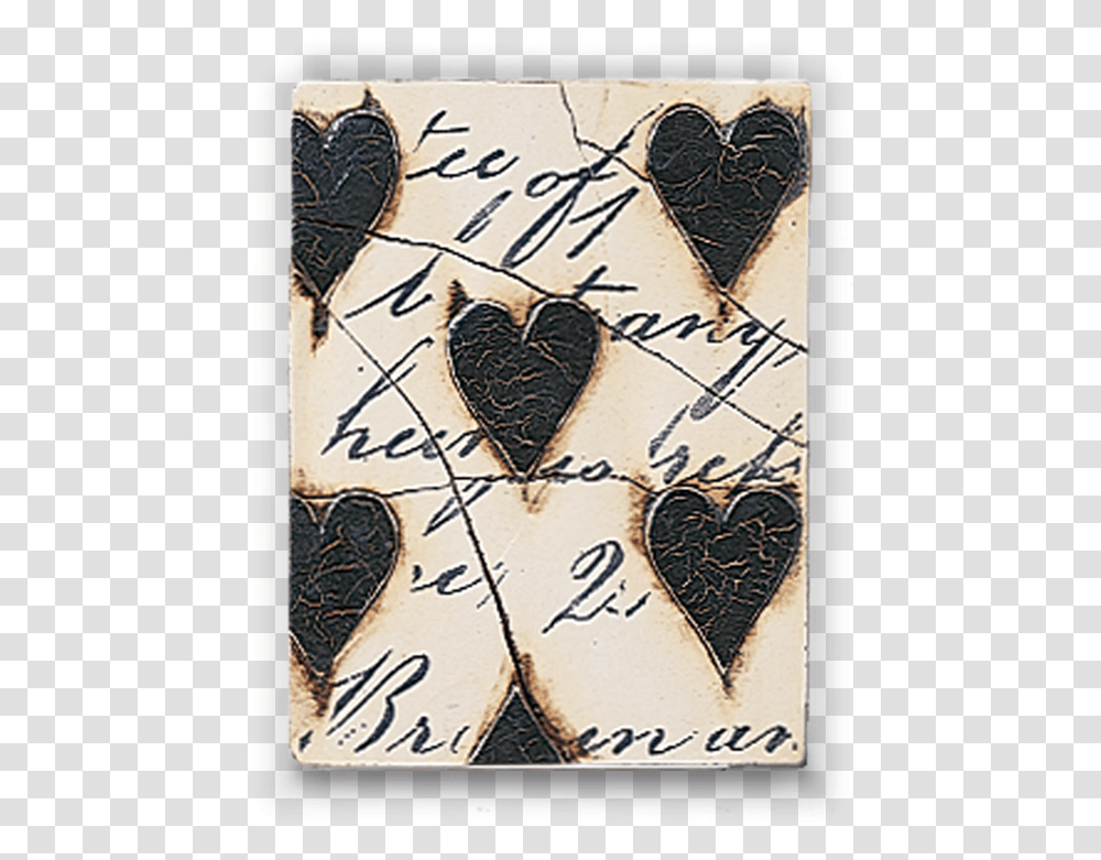 Black Hearts With Script Sid Dickens Memory Blocks, Text, Bird, Alphabet, Poster Transparent Png