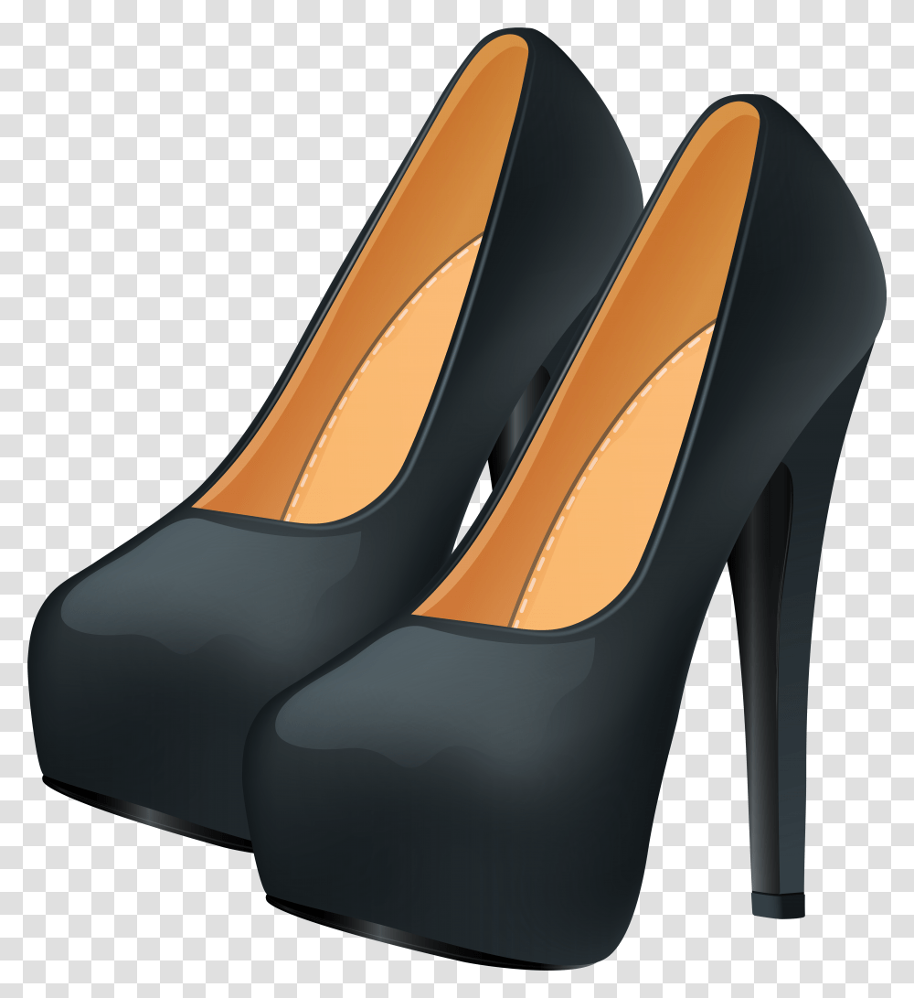 Black Heels Clip Art Transparent Png