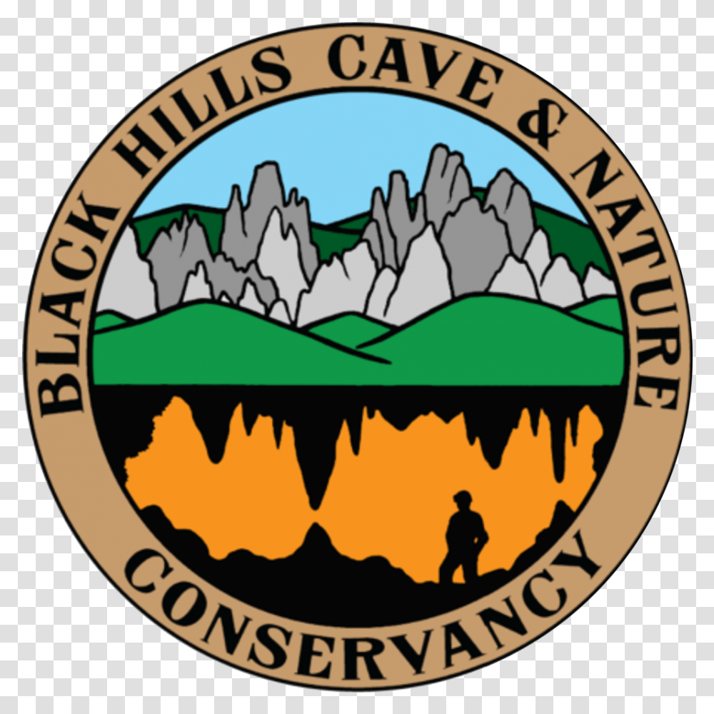 Black Hills Cave And Nature Conservancy Language, Person, Logo, Symbol, Label Transparent Png