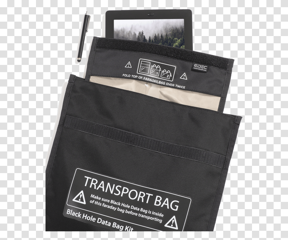 Black Hole Data Bag Vector Kit Wallet, Accessories, Accessory, Handbag, Box Transparent Png