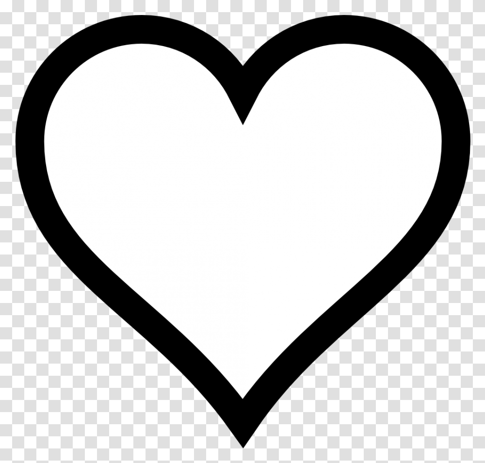Black Hollow Heart Icon, Balloon, Cushion, Pillow, Label Transparent Png