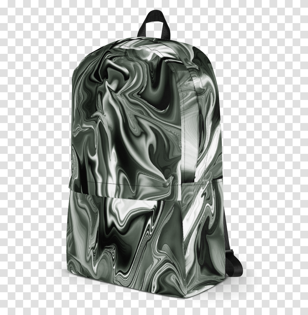 Black Holo Marble Tumblr Soft Grunge Backpack Push Trees, Bag, Coat Transparent Png