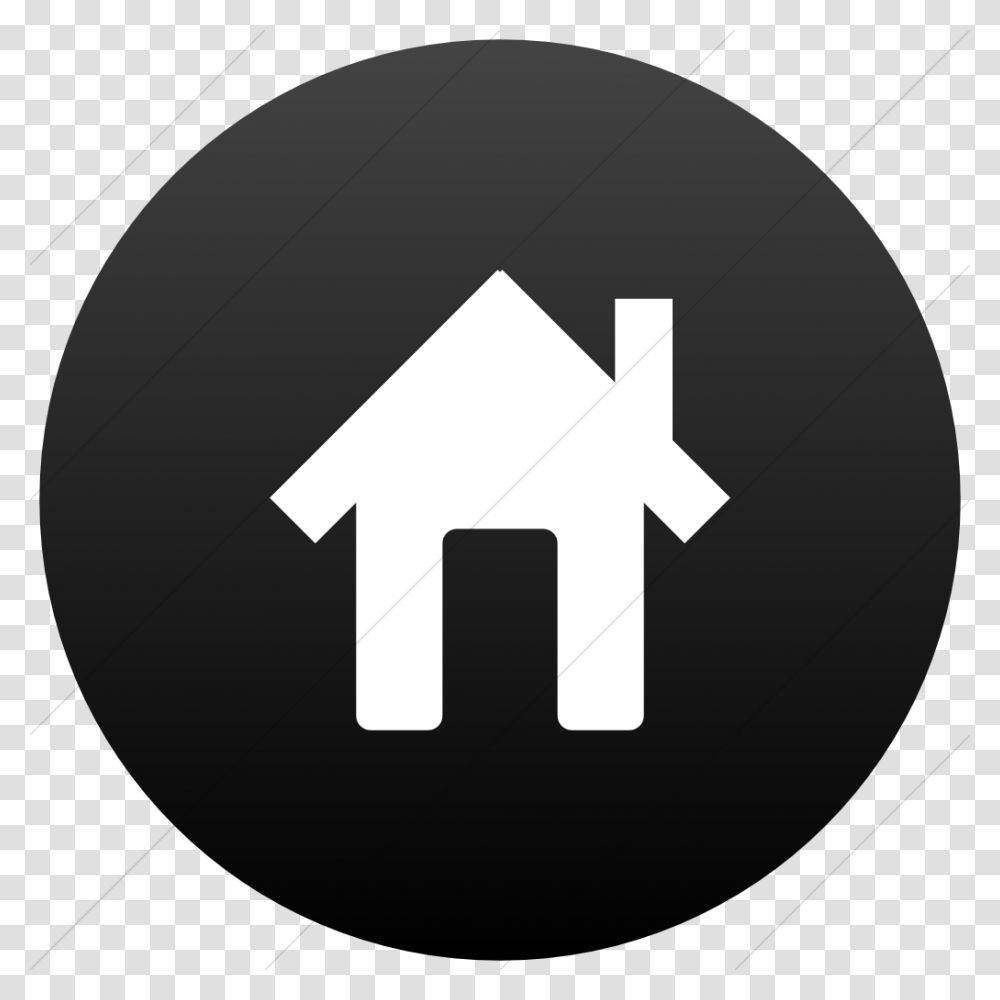 Black Home Icon 13 Black And White Home Icon Images House Icon Black Circle, Number, Logo Transparent Png