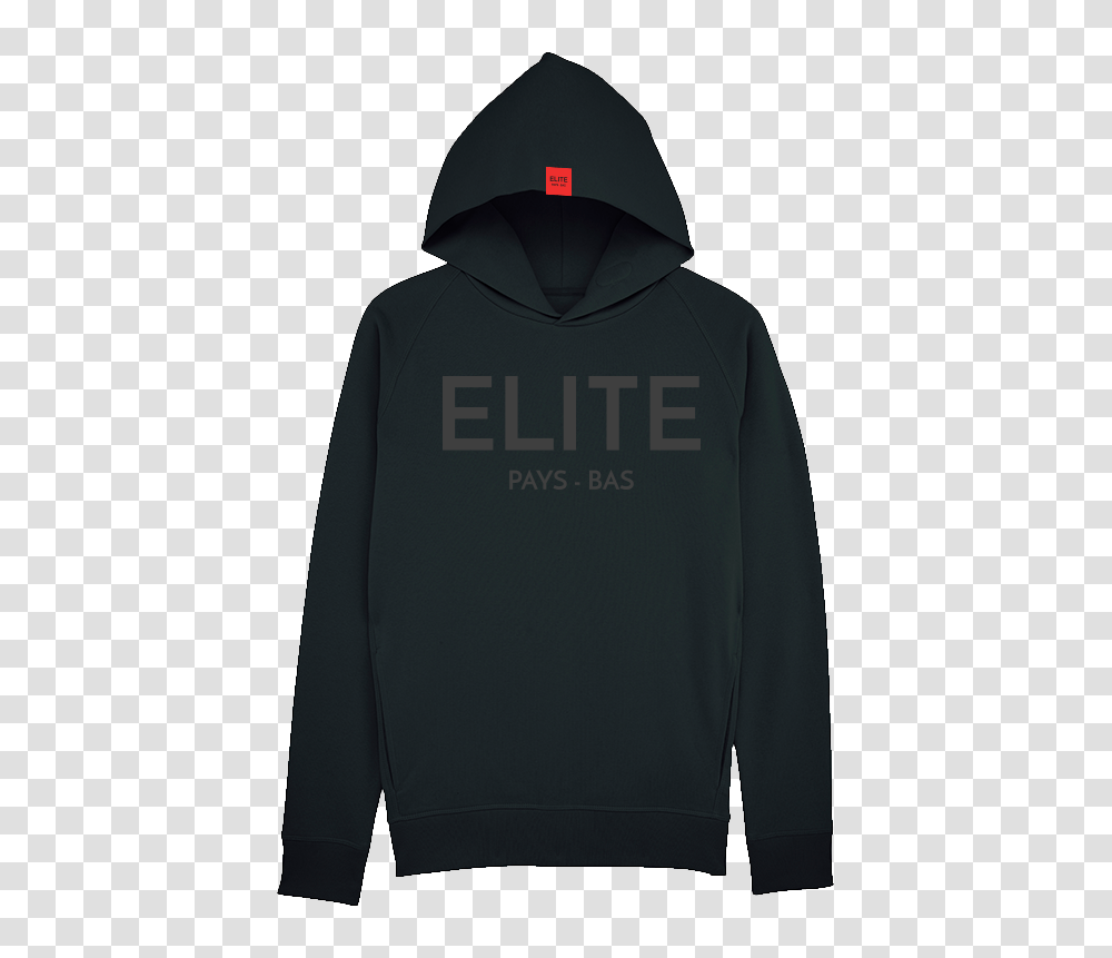 Black Hoodie Grey Logo Elite, Apparel, Sweatshirt, Sweater Transparent Png