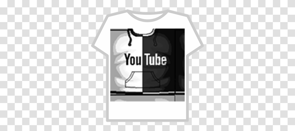 Black Hoodie Roblox Youtuber T Shirt Shirt, Clothing, Apparel, T-Shirt, Jersey Transparent Png