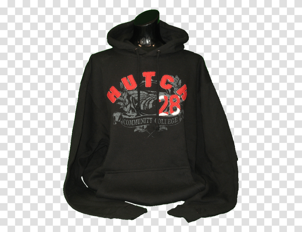 Black Hoodie With Red Lettering On Front Medium To Hoodie, Apparel, Sweatshirt, Sweater Transparent Png