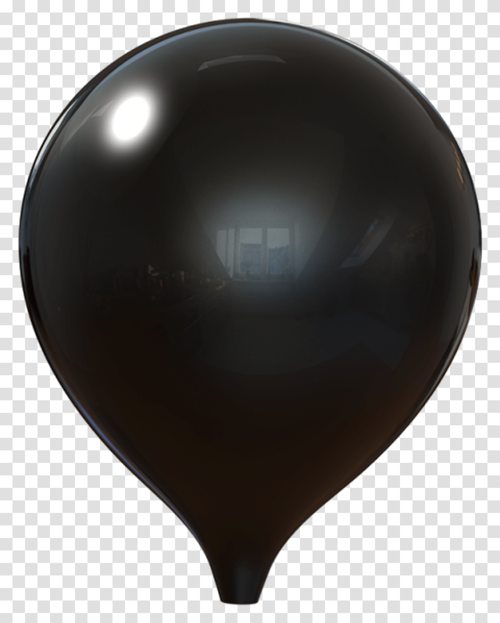 Black Indoor Balloon 12in Sphere, Helmet, Apparel, Sunglasses Transparent Png