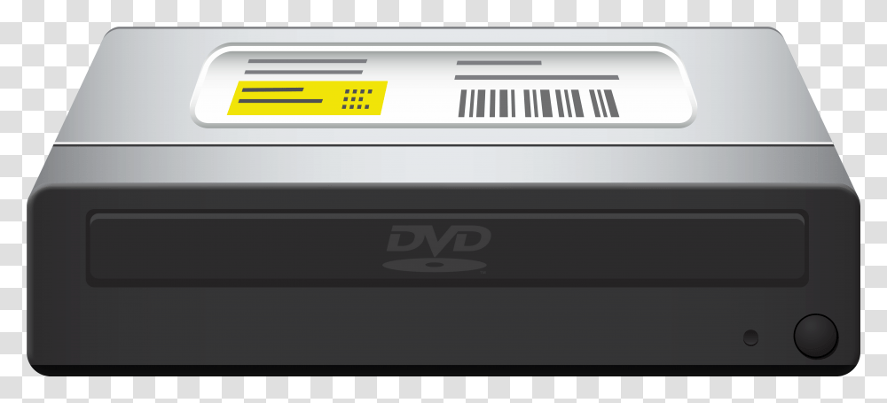 Black Internal Computer Dvd Drive Clipart Parts Of Computer Dvd, Electronics, Machine, Word Transparent Png