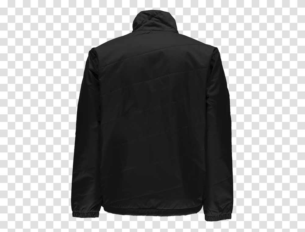 Black Jacket Back, Apparel, Coat, Overcoat Transparent Png