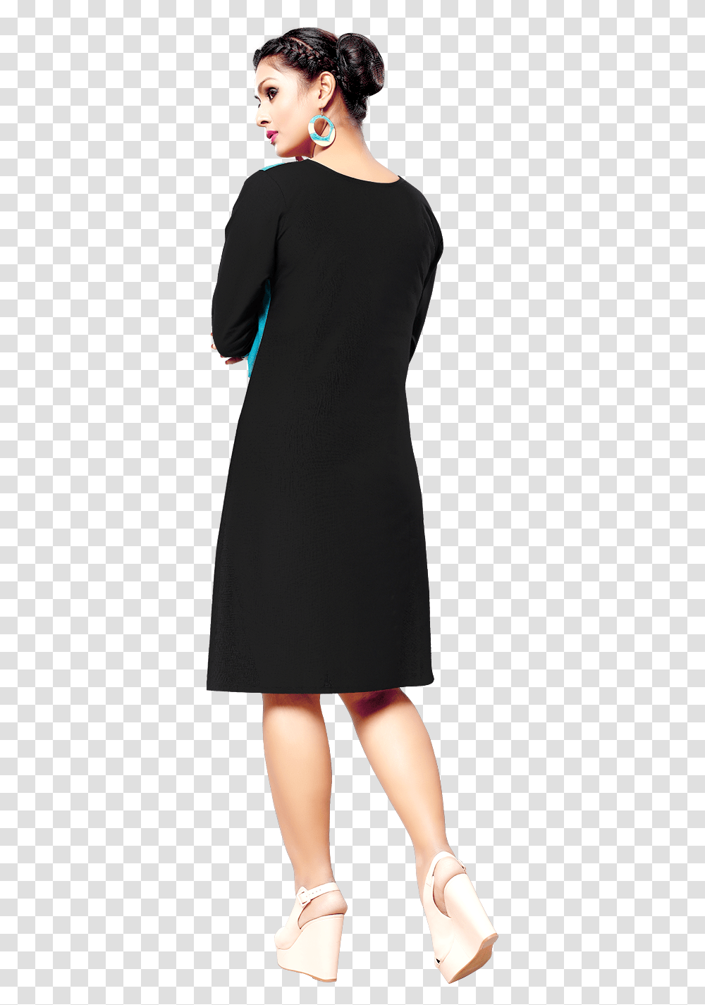 Black Jersey Dress Uk, Sleeve, Person, Long Sleeve Transparent Png