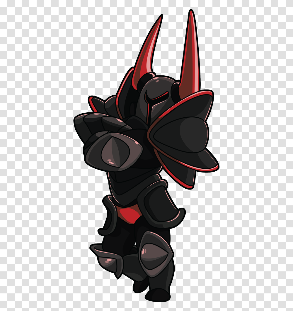 Black Knight Chibi Shovel Knight, Apparel Transparent Png