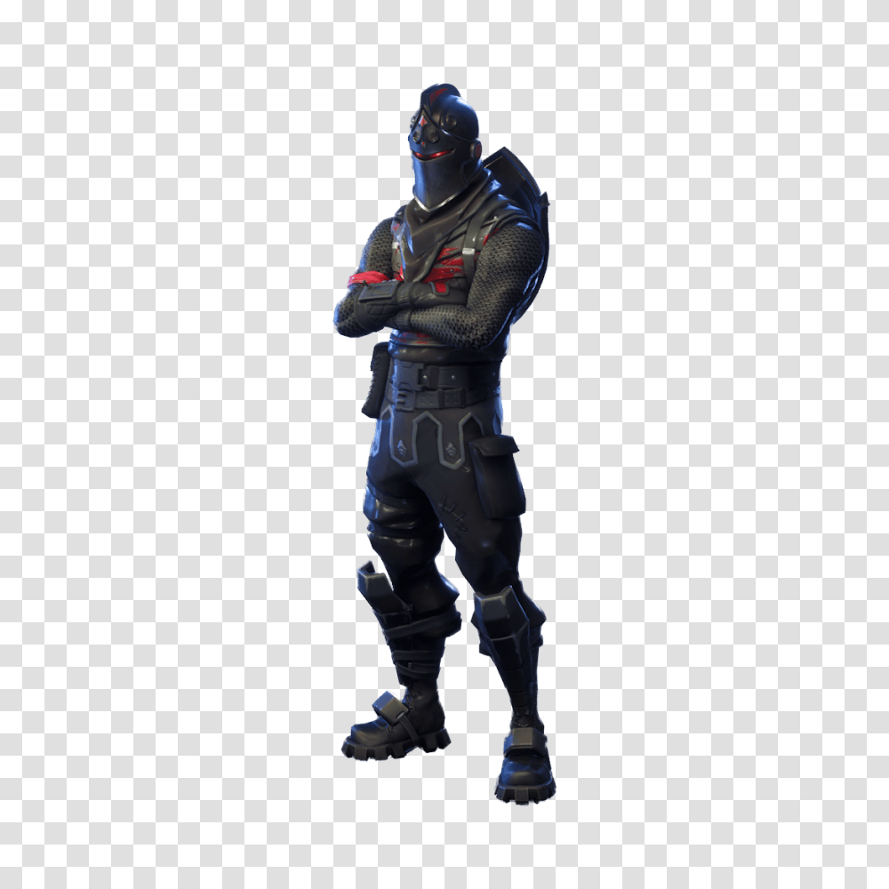 Black Knight Fortnite In Games Black And Red, Costume, Person, Helmet, Ninja Transparent Png