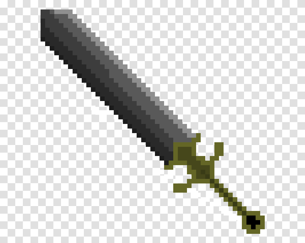 Black Knight Pixel Art Sword, Weapon, Weaponry, Baton, Stick Transparent Png