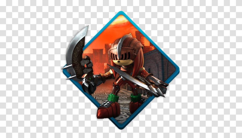 Black Knight Sonic Icon, Toy, Person, Helmet Transparent Png