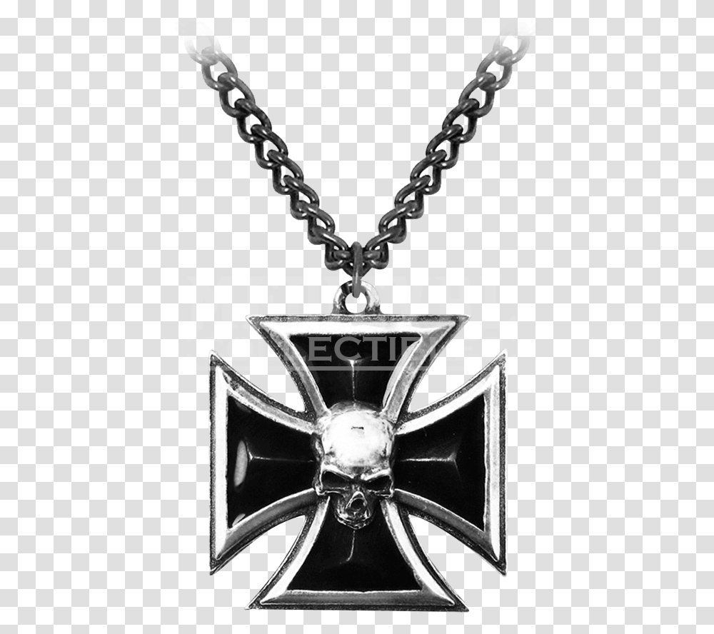 Black Knightquots Cross Necklace White Knights Cross, Jewelry, Accessories, Accessory Transparent Png