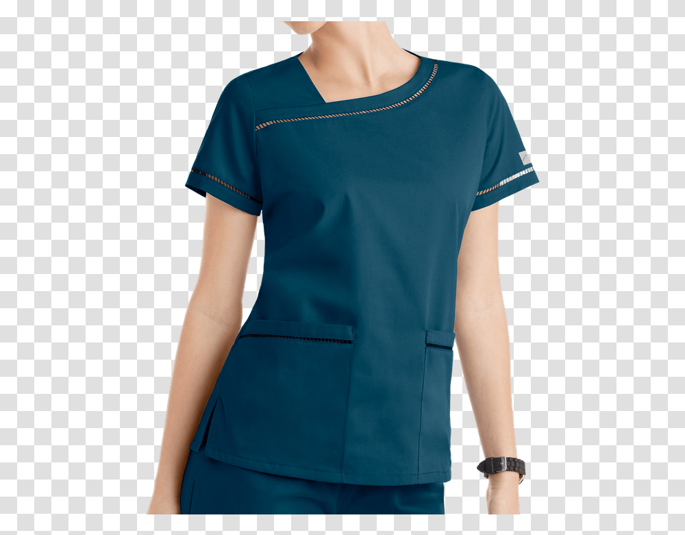 Black Lace Ribbon Camisa De Enfermera, Shirt, Sleeve, Dress Transparent Png