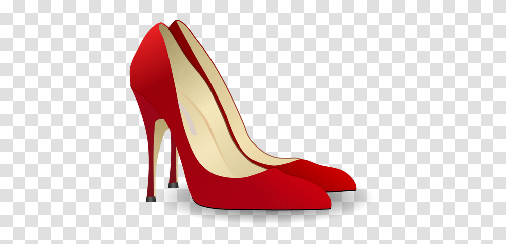 Black Ladies High Heel Shoe Vector Clip Art, Apparel, Footwear Transparent Png